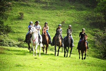 There's no better way to spend a sunny day than horseback riding in Monteverde